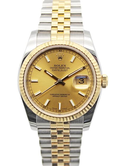 rolex datejust two tone 36mm used|Rolex Datejust 36 best price.